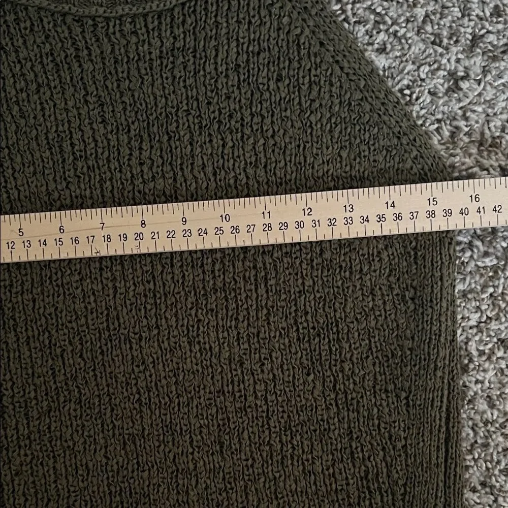 NWOT J. Crew Dark Green Knit tank in size XS